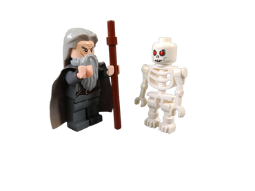LEGO Bundle Herr der Ringe Gandalf & Skelett Set von 6 Minifiguren