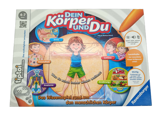 Ravensburger tiptoi Dein Körper und Du Buch Lernbuch 00560