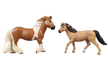 Schleich Tiere Bundle Pferde 16 Teile Figuren & Zubehör