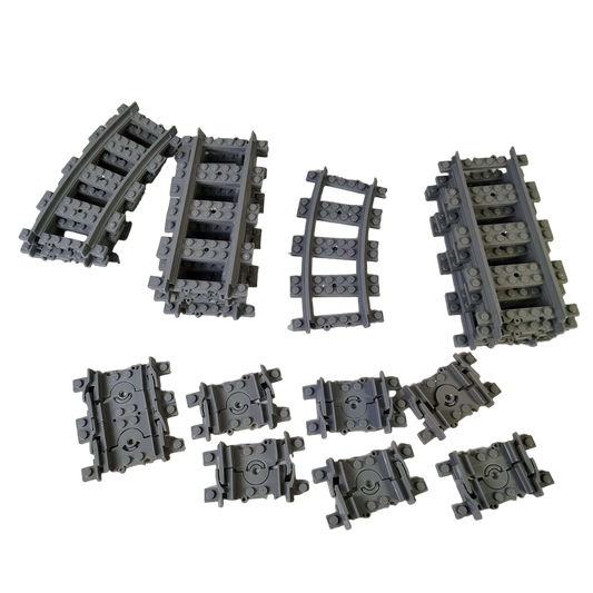 LEGO Eisenbahn Gleise & Schienenteile 20-teilig