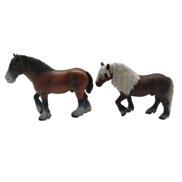 Schleich Tiere Bundle Pferde Fell Pony 13740 5 Teile Pferdefiguren