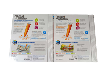 Ravensburger Bundle tiptoi Feuerwehr & Bauernhof Set von 2 Lernbücher
