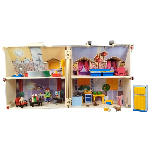 Playmobil Mitnehm-Puppenhaus 5167 Haus mit Zubehör & Figuren