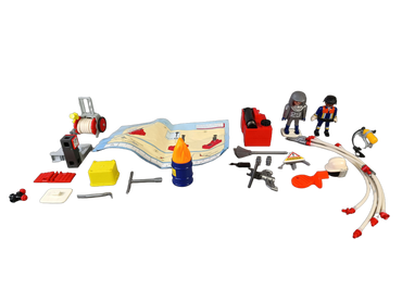 Playmobil Bundle Top Agents & Feuerwehr 4883 Set von 2 Figuren