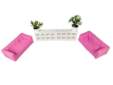 IKEA Bundle Puppenhausmöbel Set Kallax Regale Sofas