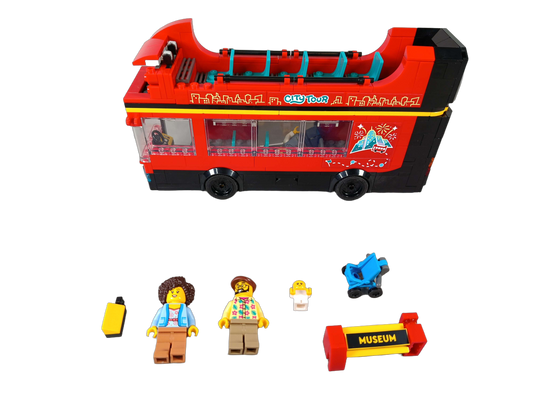 LEGO Doppeldecker-Sightseeing-Bus 60407 Fahrzeug