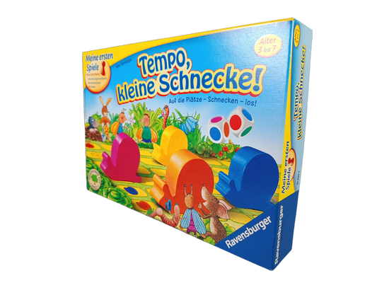 Ravensburger Meine ersten Spiele Tempo, kleine Schnecke! Spiel 21420