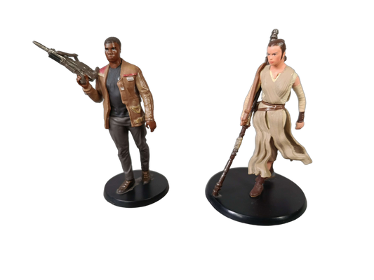 Disney Bundle Star Wars Finn & Rey Set von 2 Sammelfiguren