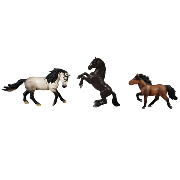 Schleich Tiere Bundle Pferde & Ponys Mustang & Fohlen 6 Teile Figuren