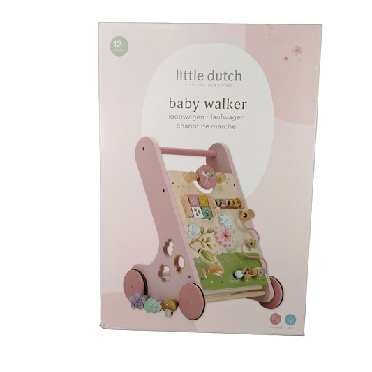 Little Dutch Fairy Garden Activity Laufwagen Holz, Neuwertig