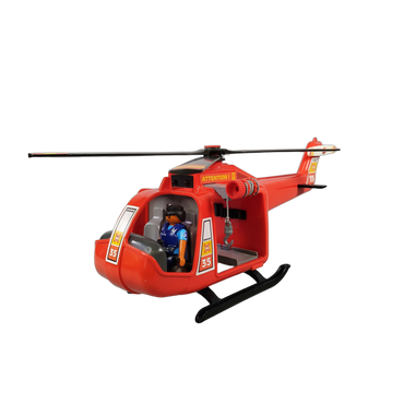 Playmobil SOS-Helikopter 4428 Hubschrauber mit Pilot