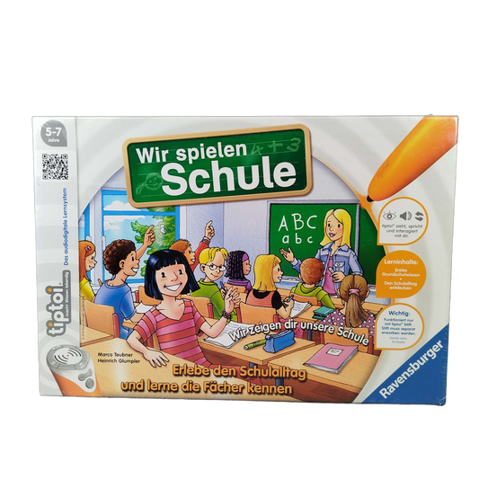 Ravensburger tiptoi Wir spielen Schule 00 706 7 Buch, Neu