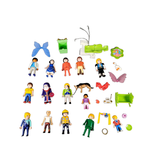 Playmobil Bundle Tiere großes Set Figuren, Hund, Gans & Zubehör