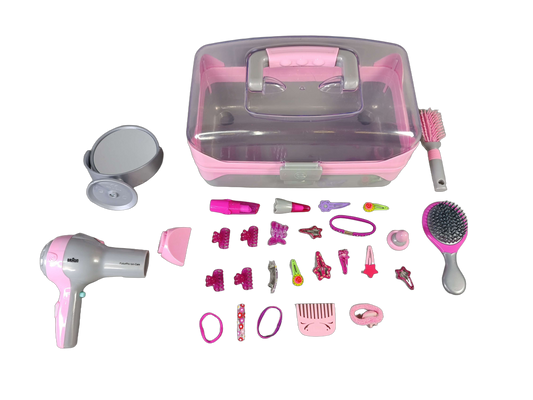 Theo Klein Bundle Friseur 5862 FuturPro Ion-Care Set von 2 Koffer