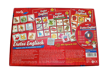 Noris Erstes Englisch mit CD 6361 Lernspiel
