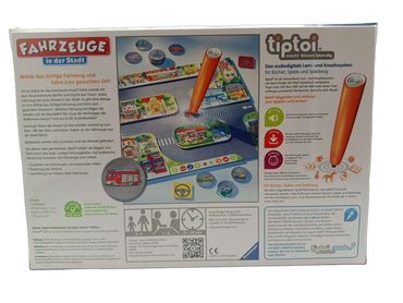 Ravensburger tiptoi Fahrzeuge in der Stadt Lernspiel & Brettspiel, Neu