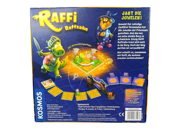KOSMOS Raffi Raffzahn – Jagt die Juwelen 691765 Brettspiel