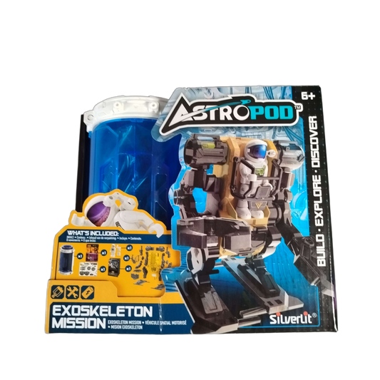 Silverlit Astropod Exoskeleton Mission Roboter Bausatz, Neu