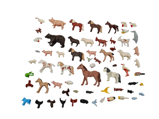 Playmobil Bundle Bauernhof & Wildtiere großes Set Tierfiguren