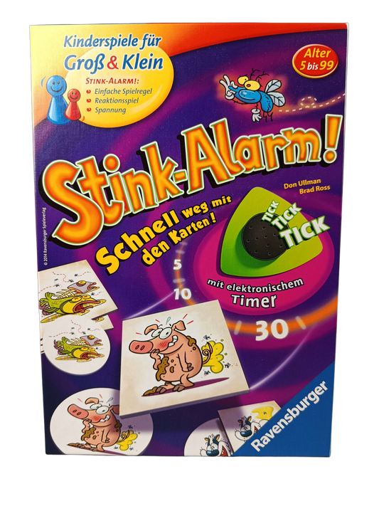 Ravensburger Stink-Alarm! Brettspiel 21 144 4, Neuwertig
