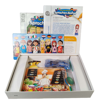 Ravensburger tiptoi Die Internationale Sprachen-Rallye Lernspiel