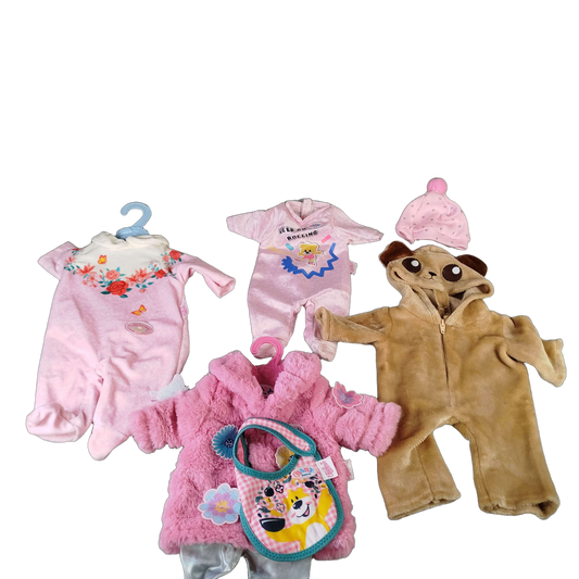 Zapf Creation Bundle Baby Annabell & Baby born großes Set Puppenkleidung