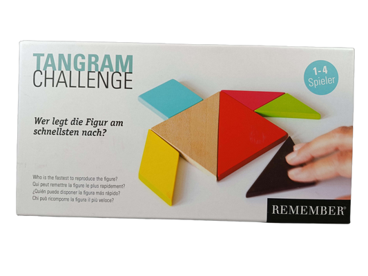 REMEMBER Tangram Challenge Denkspiel Puzzle & Knobelspiel, neuwertig