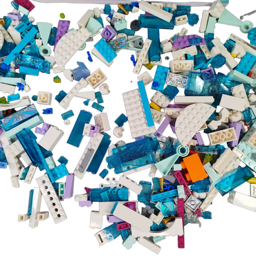 Konvolut LEGO Frozen Steine & Grundplatten ca. 0,45 kg, ab 6 7 8 Jahre