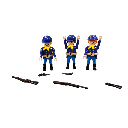 Playmobil 3 Nordstaatler 7047 Western Figuren