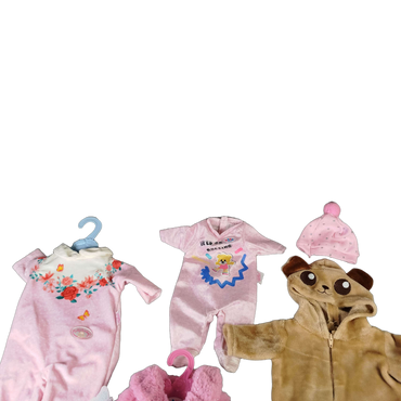 Zapf Creation Bundle Baby Annabell & Baby born großes Set Puppenkleidung