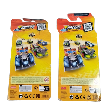 Magic Box Int. Bundle Mix & Race 3-Packs Set von 6 Spielzeugautos, Neu