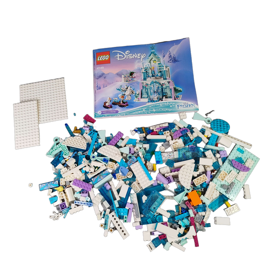 Konvolut LEGO Frozen Steine & Grundplatten ca. 0,45 kg, ab 6 7 8 Jahre