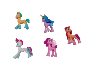 Hasbro Bundle My Little Pony Sunny Izzy Pipp Zipp Set von 5 Figuren