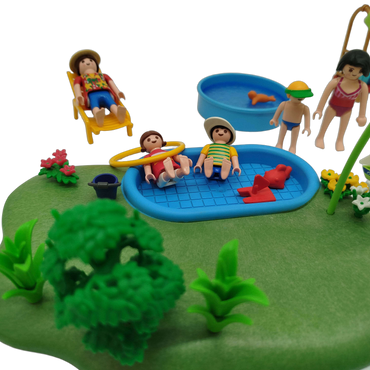 Playmobil Bundle Pool 4140 4864 5270 Set von 3 Boot & Figuren