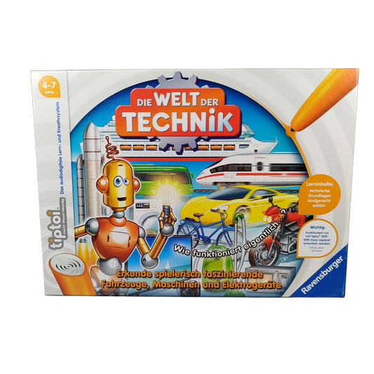 Ravensburger tiptoi Die Welt der Technik 00837 Lernspiel