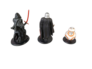 Disney Bundle Star Wars Kylo Ren, Phasma & BB-8 Set von 3 Figuren