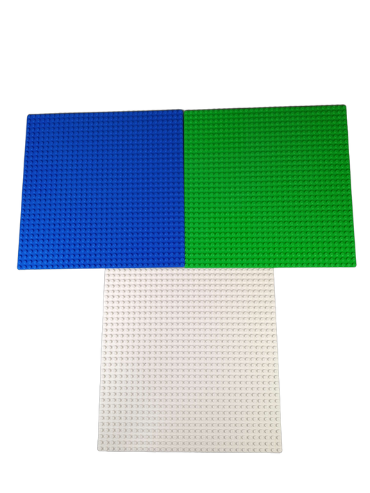 LEGO Bundle 3811 10714 Set von 3 Grundplatten 32x32