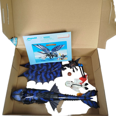 Playmobil Dragons Ohnezahn & Hicks 70037 Figuren-Set mit Zubehör