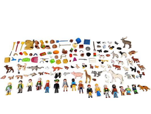 Playmobil Bundle Cowboys großes Set Figuren & Tiere
