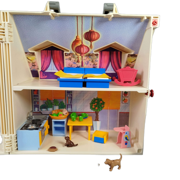 Playmobil Mitnehm-Puppenhaus 5167 Haus mit Zubehör & Figuren