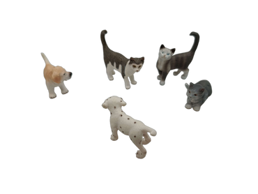 Schleich Tiere Bundle Hunde & Katzen 9 Teile Tierfiguren