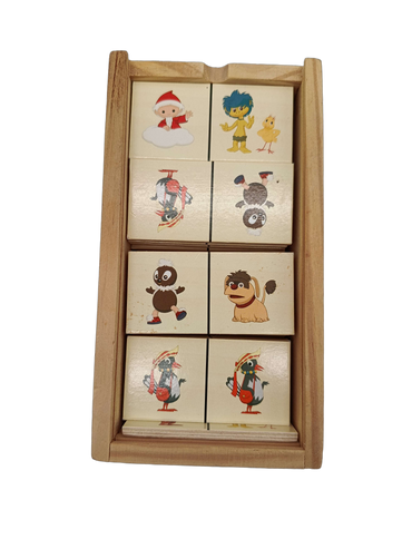 Paul Hartmann Holz Mix & Match Puzzle, mit Dreikant-Blöcken