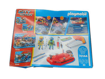 Playmobil City Action 70144 Kitesurfer-Rettung mit Speedboot Spielset