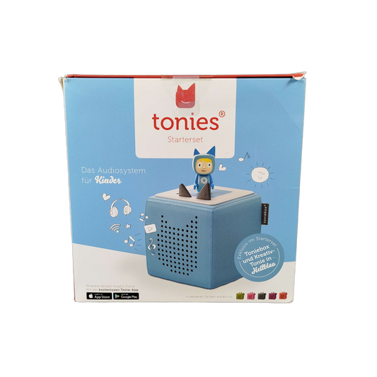 Tonies Toniebox Starterset Hellblau Hörspielbox