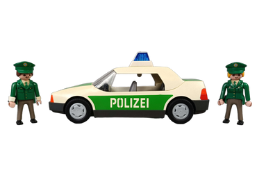 Playmobil Bundle Polizei 3903 Set Auto, Motorrad, 3 Figuren & Zubehör