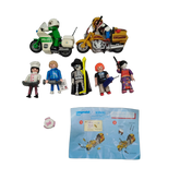 Playmobil Bundle 5203 5204 5523 3983 9242 Set von 5 Figuren Motorräder