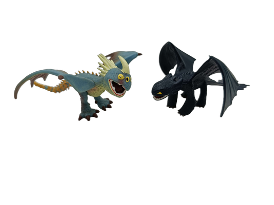 Spin Master Bundle Ohnezahn & Deadly Nadder Set von 2 Actionfiguren