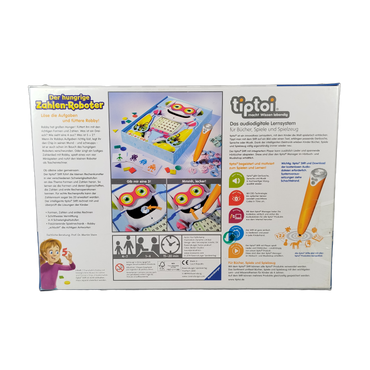 Ravensburger tiptoi Der hungrige Zahlen-Roboter Lernspiel, neu
