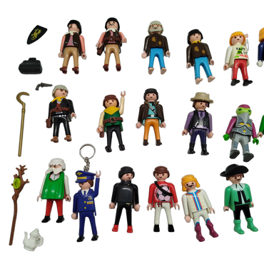 Playmobil Bundle Polizei & Zauberer Set von 31 Figuren & Zubehör
