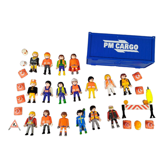Playmobil Bundle Polizei & City Life Set von 15 Figuren & Zubehör